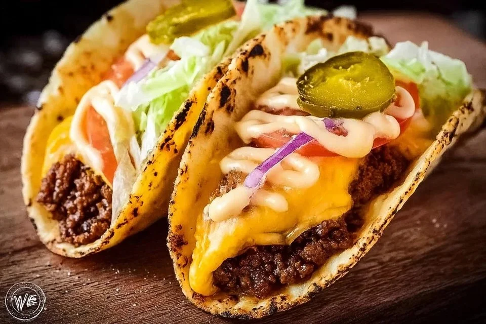 Smash Burger Tacos
