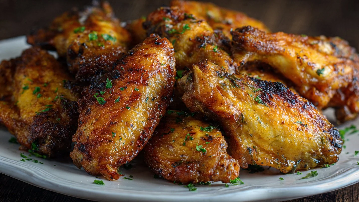 The Best Crispy Buffalo Wings