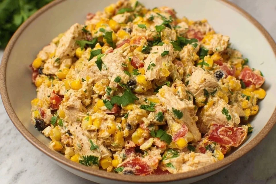 15-Minute Mexican Inspired Chicken Salad