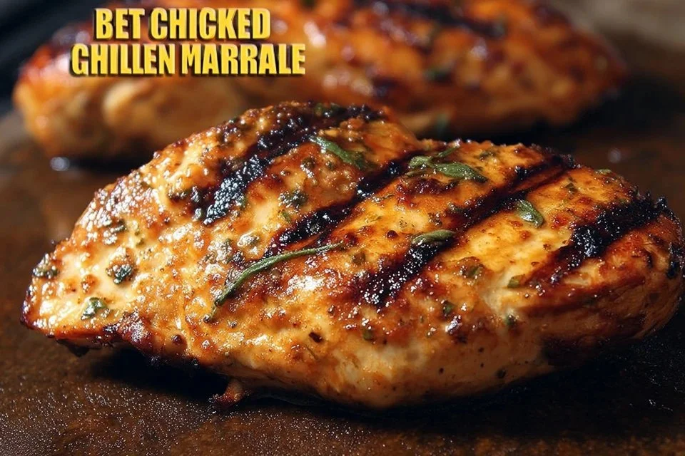 The BEST EVER Grilled Chicken Marinade