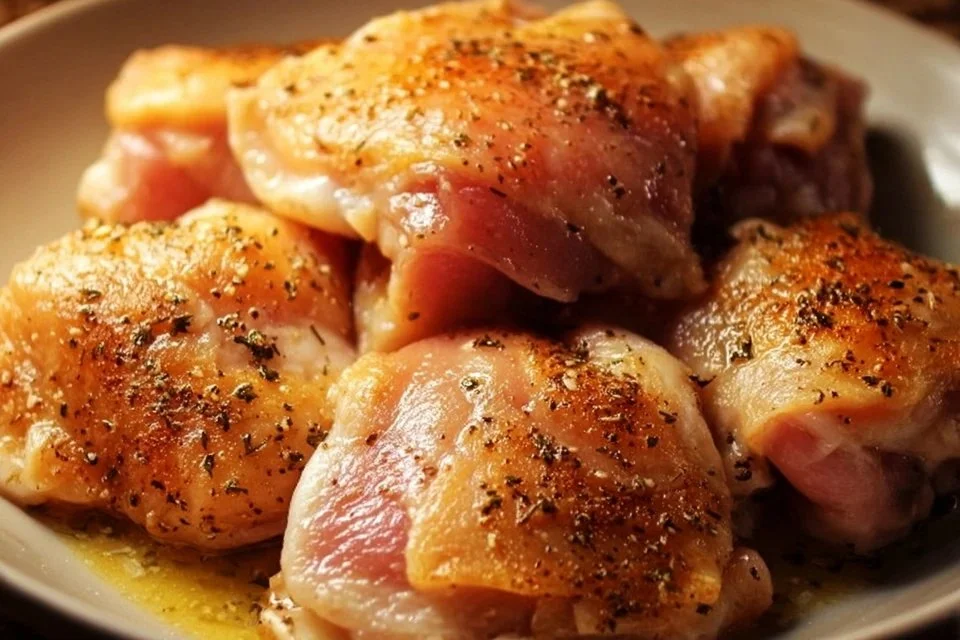 Boneless Chicken Thighs Baked