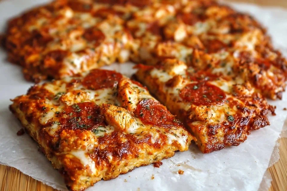 Chicken Crust Pizza