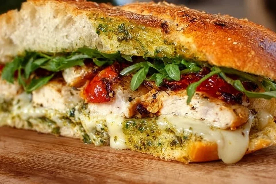 Chicken Pesto Sandwich