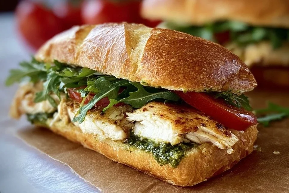 Chicken Pesto Sandwich