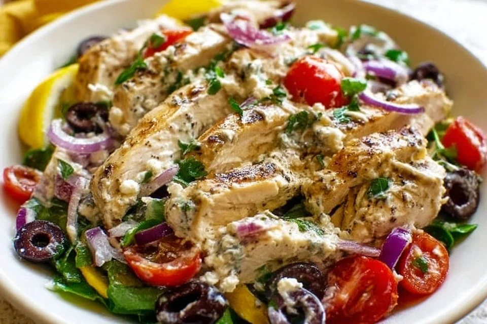 Mediterranean Chicken Salad Recipe