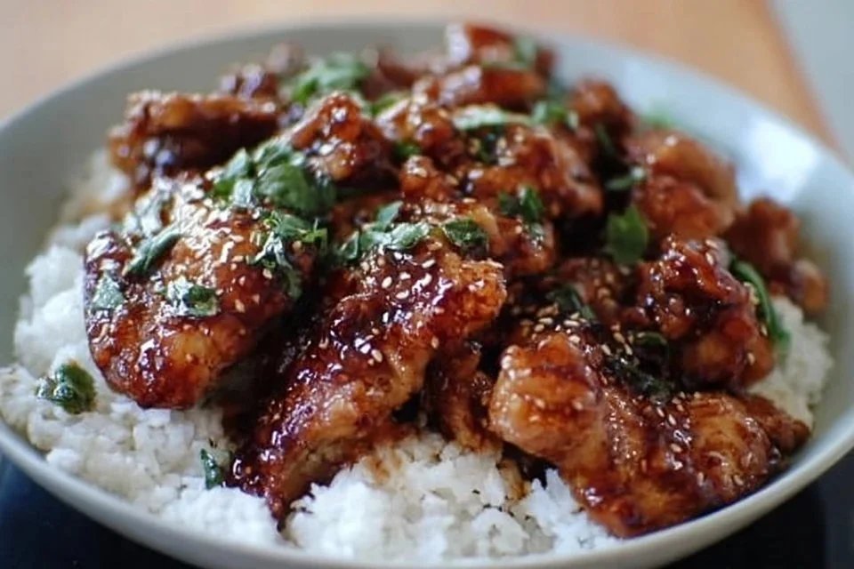 Easy Soy Garlic Chicken Thighs