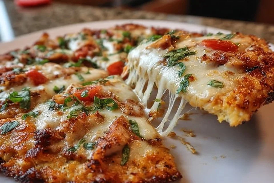 High Protein Chicken Pizza Crust