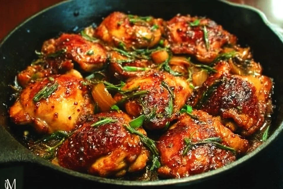 Honey Soy Chicken Thighs