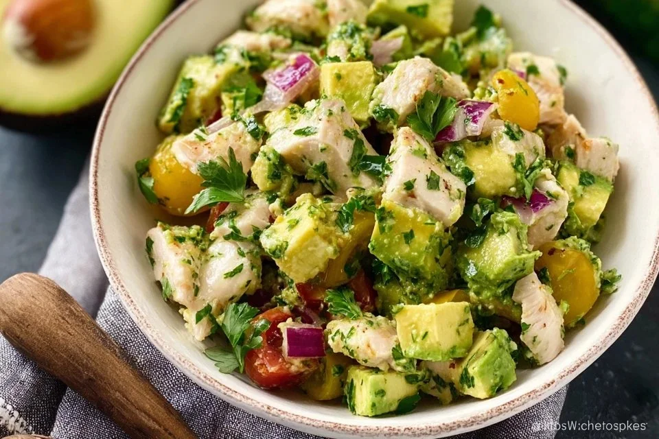 Avocado Chicken Salad