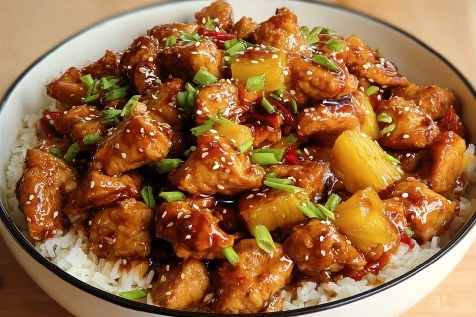 Sweet and Savory Pineapple Chicken