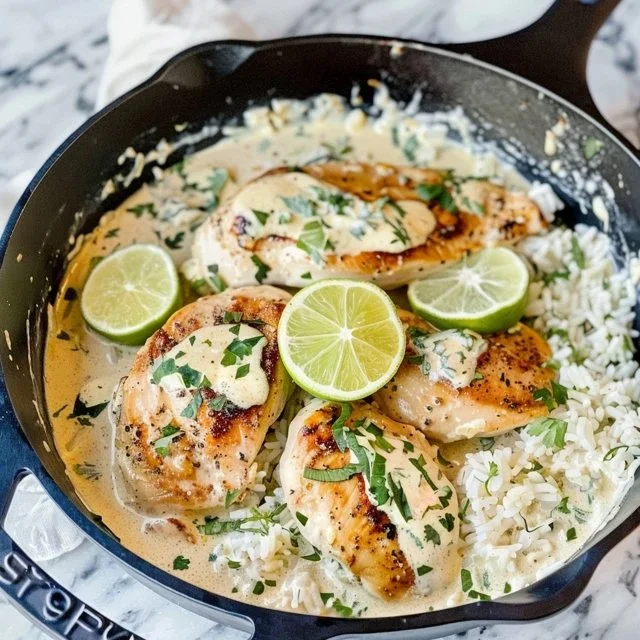 Creamy Coconut Lime Chicken