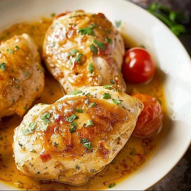 High Protein Crockpot Marry Me Chicken