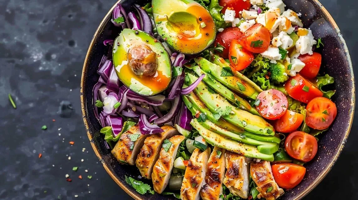 Healthy Avocado Chicken Salad