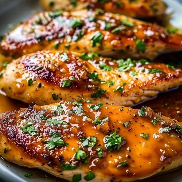 Honey Garlic Chicken Breasts