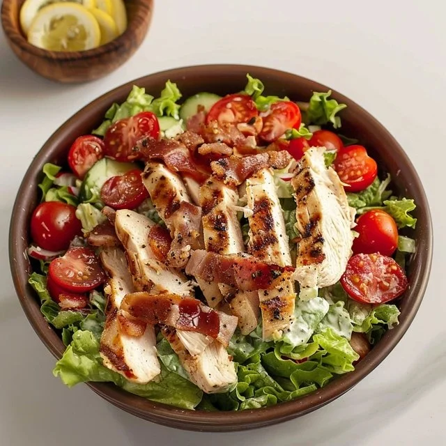 Quick And Easy BLT Chicken Salad