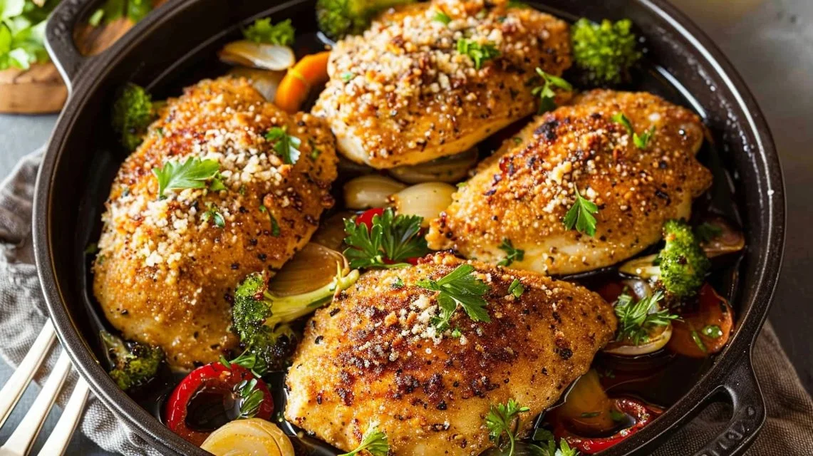 Creamy Garlic Parmesan Chicken