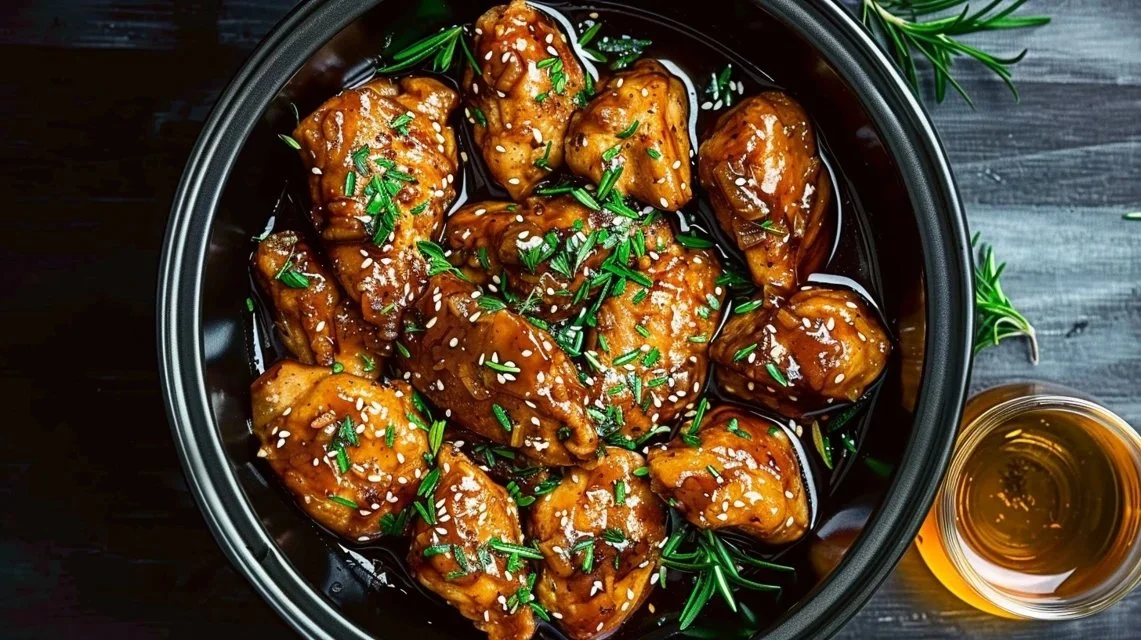 Crockpot Honey Garlic Chicken