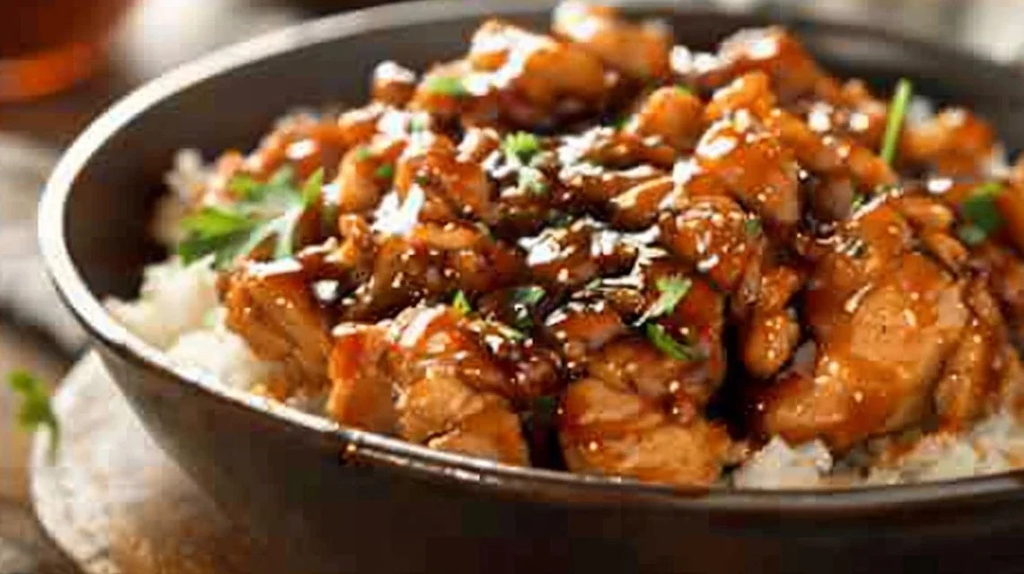 Crockpot Honey Garlic Chicken