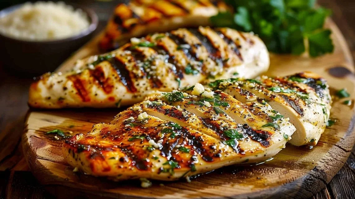Garlic Parmesan Grilled Chicken