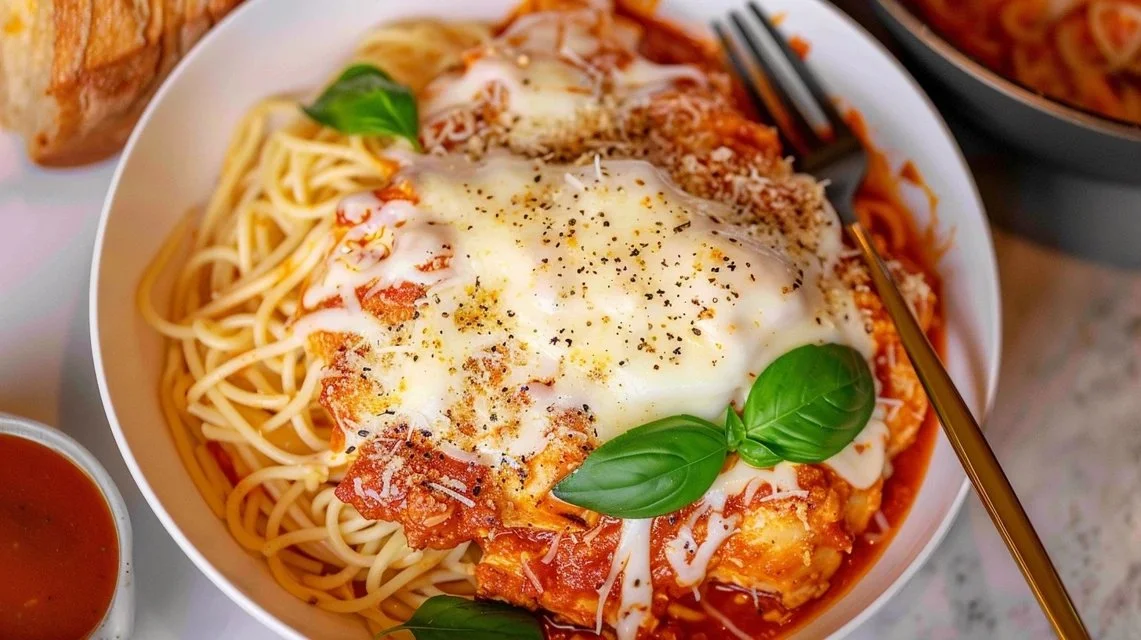 Ground Chicken Parmesan