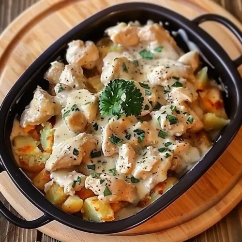 High protein chicken dinner recipe with nutritious ingredients