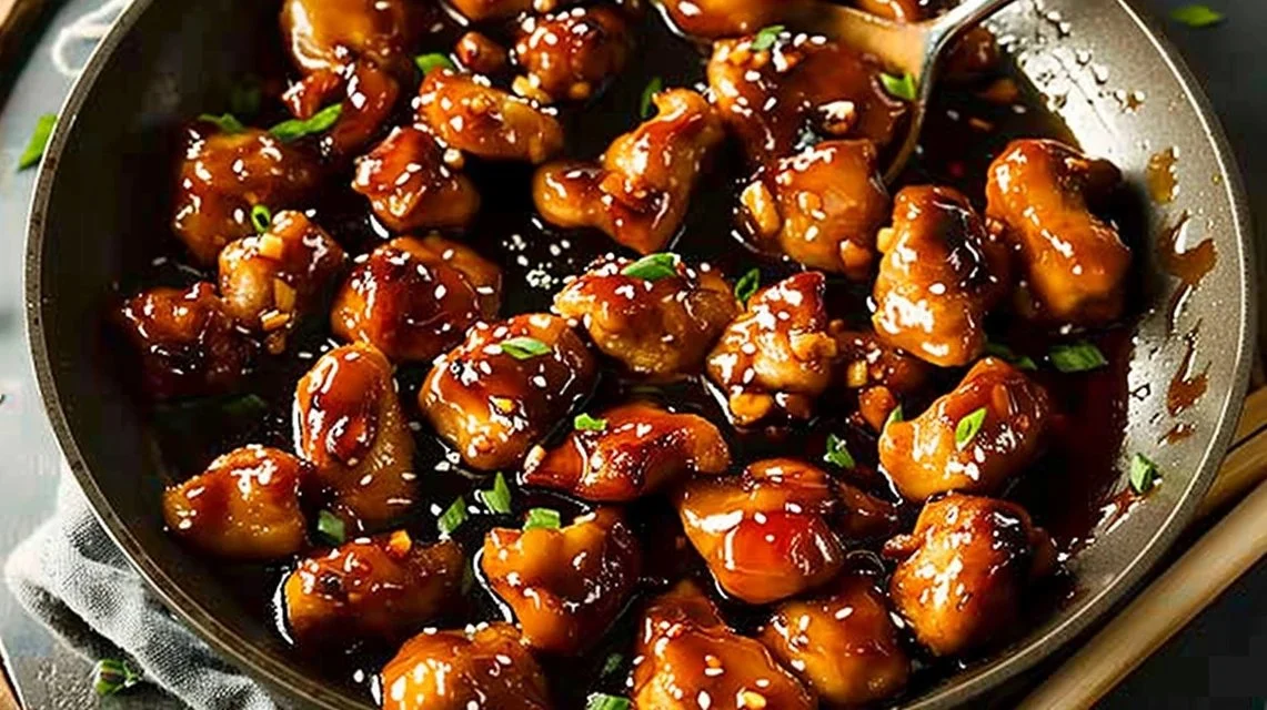Honey Garlic Chicken Bites