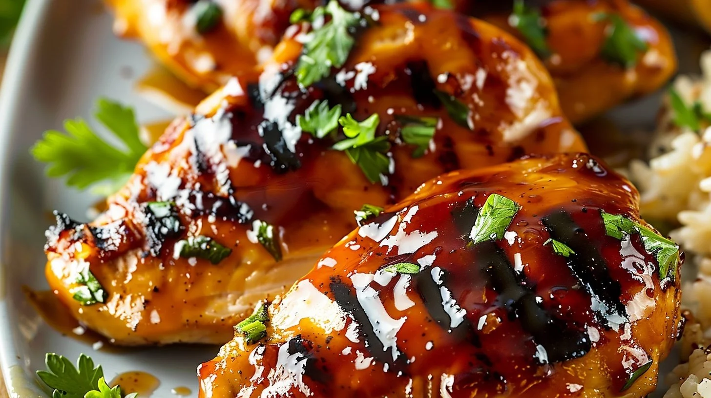 Honey Garlic Chicken Breasts