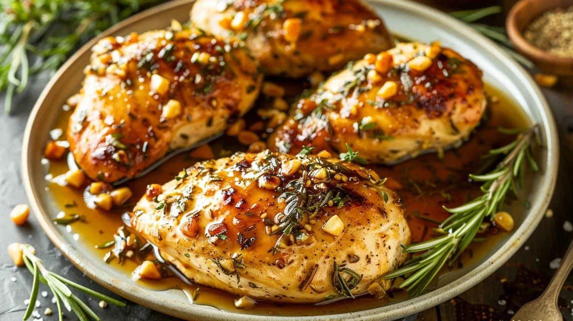Honey Garlic Chicken Breasts