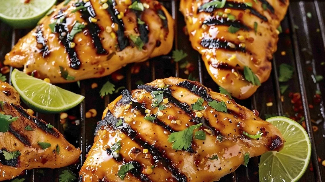 Irresistible Grilled Spicy Honey Lime Chicken