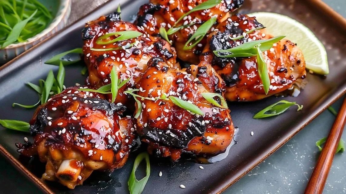 Crispy Japanese BBQ Chicken Thighs