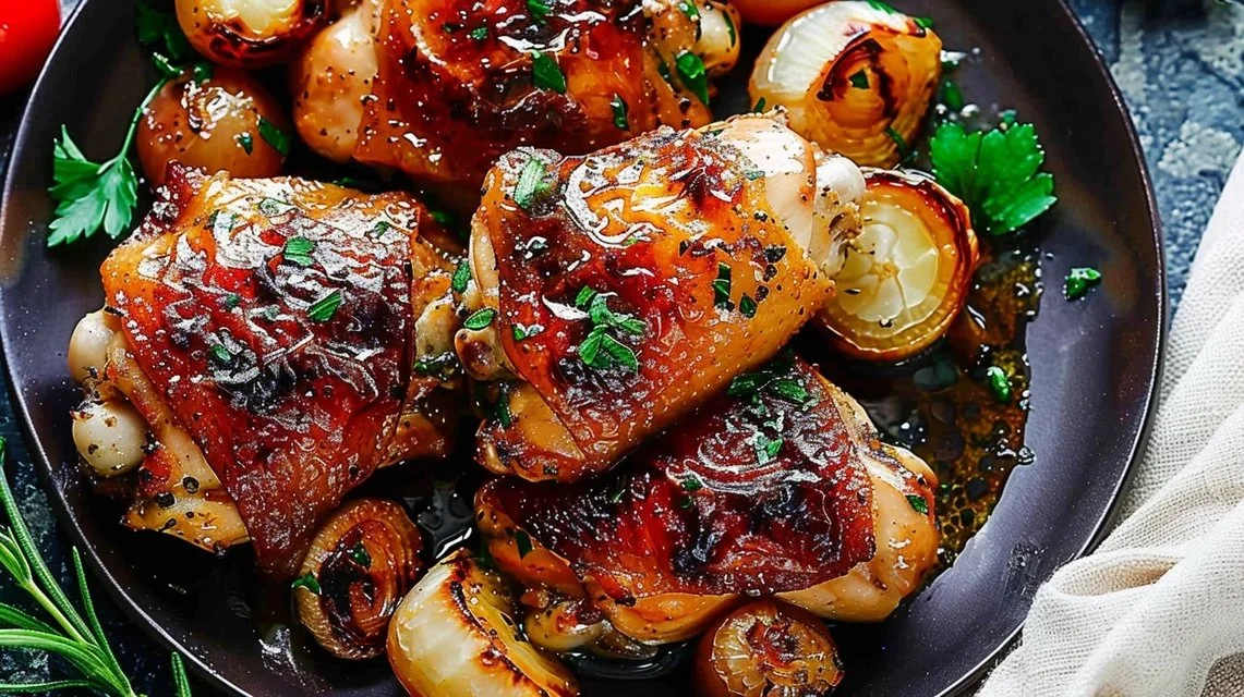 Irresistible Baked Chicken Thighs