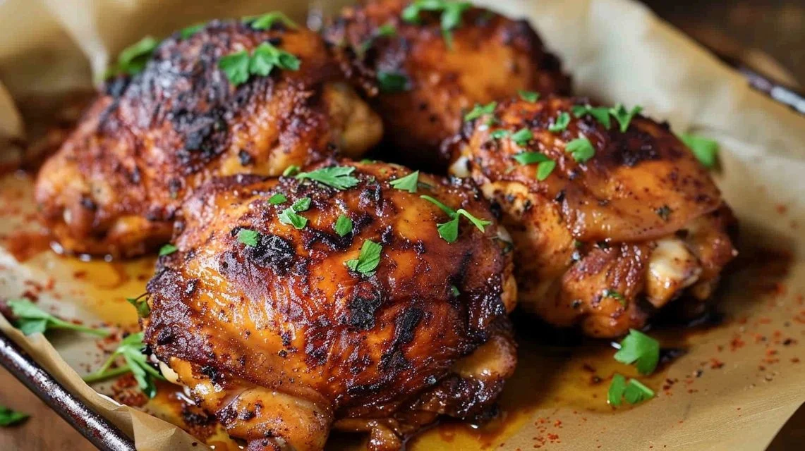 Oven Baked Chicken Thighs (Boneless & Easy)