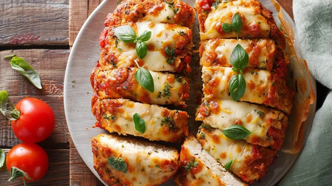 Parmesan Chicken Meatloaf