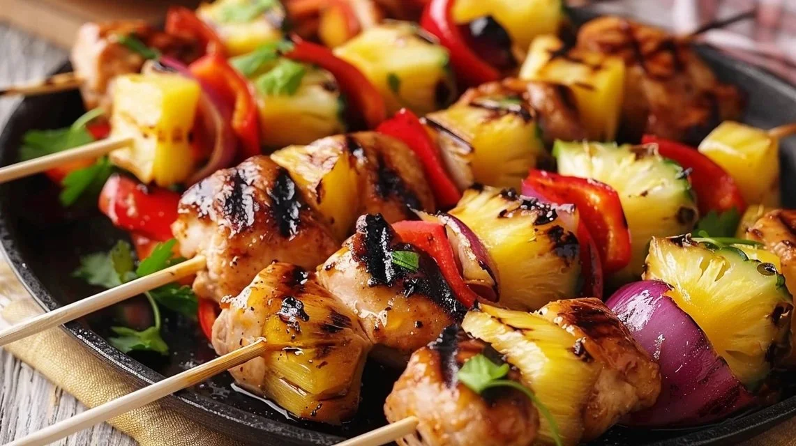 Pineapple Chicken Kabobs