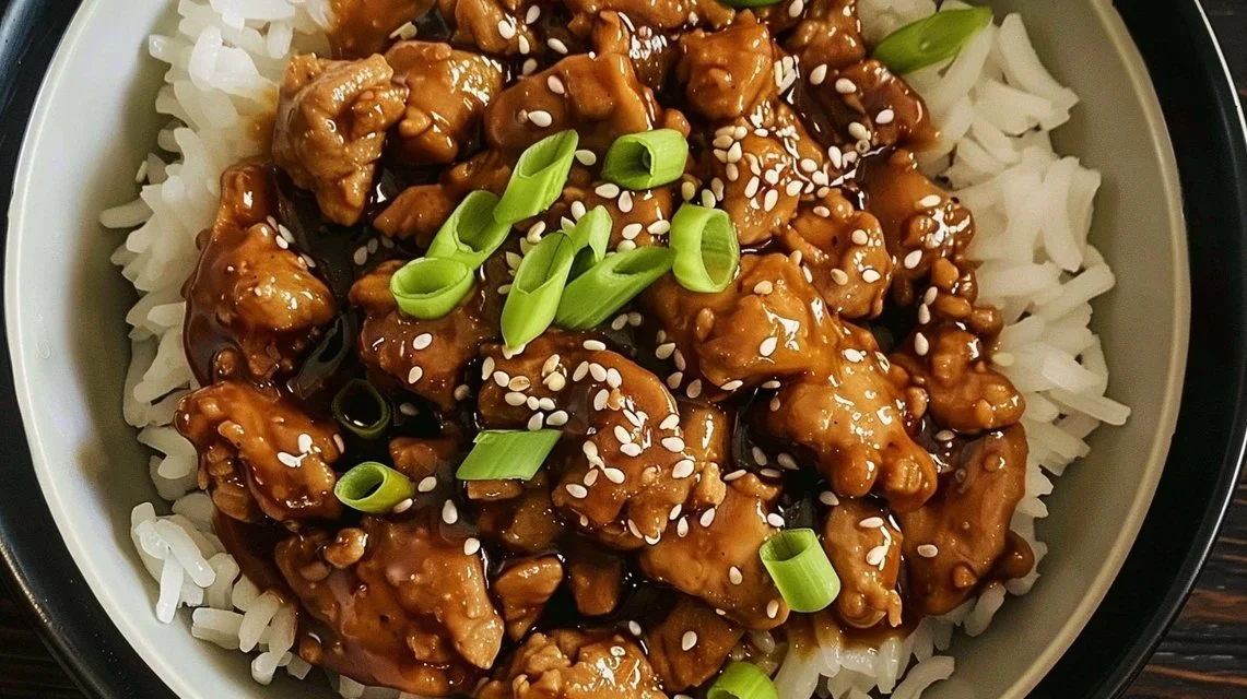 Sesame Ground Chicken