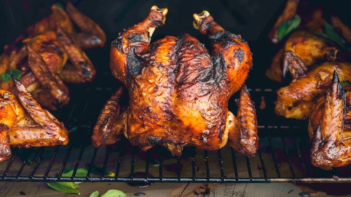 Smoked Beer Can Chicken