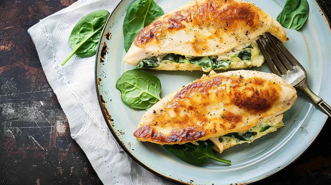 Spinach Stuffed Chicken