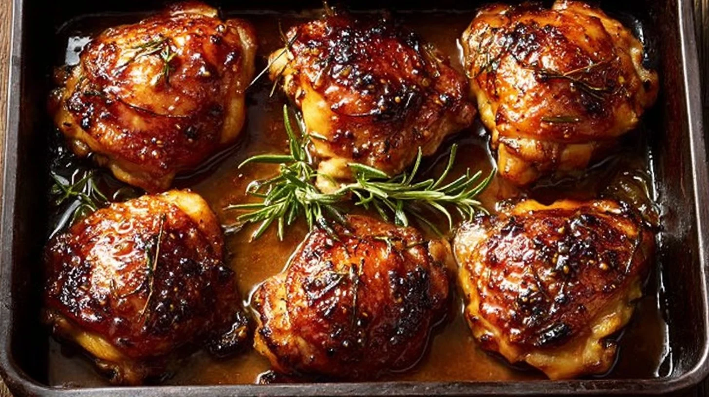 30-Minute Baked Chicken Thighs