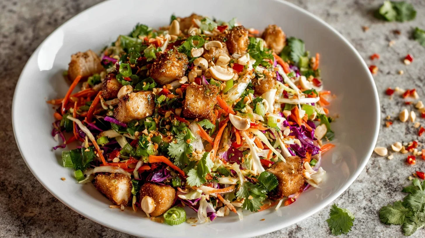 Asian Chicken Crunch Salad