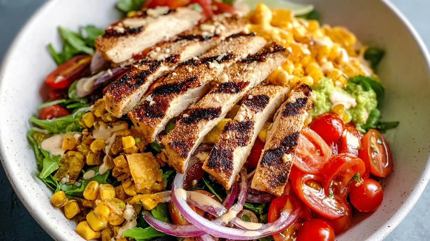 Citrus Dijon Grilled Chicken Salad