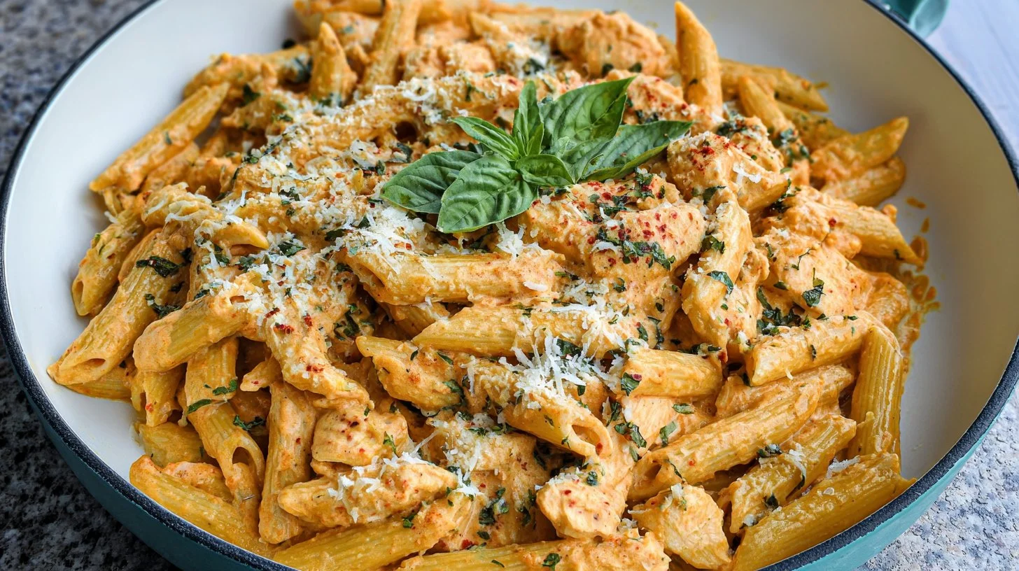 Creamy Chicken Penne Pasta