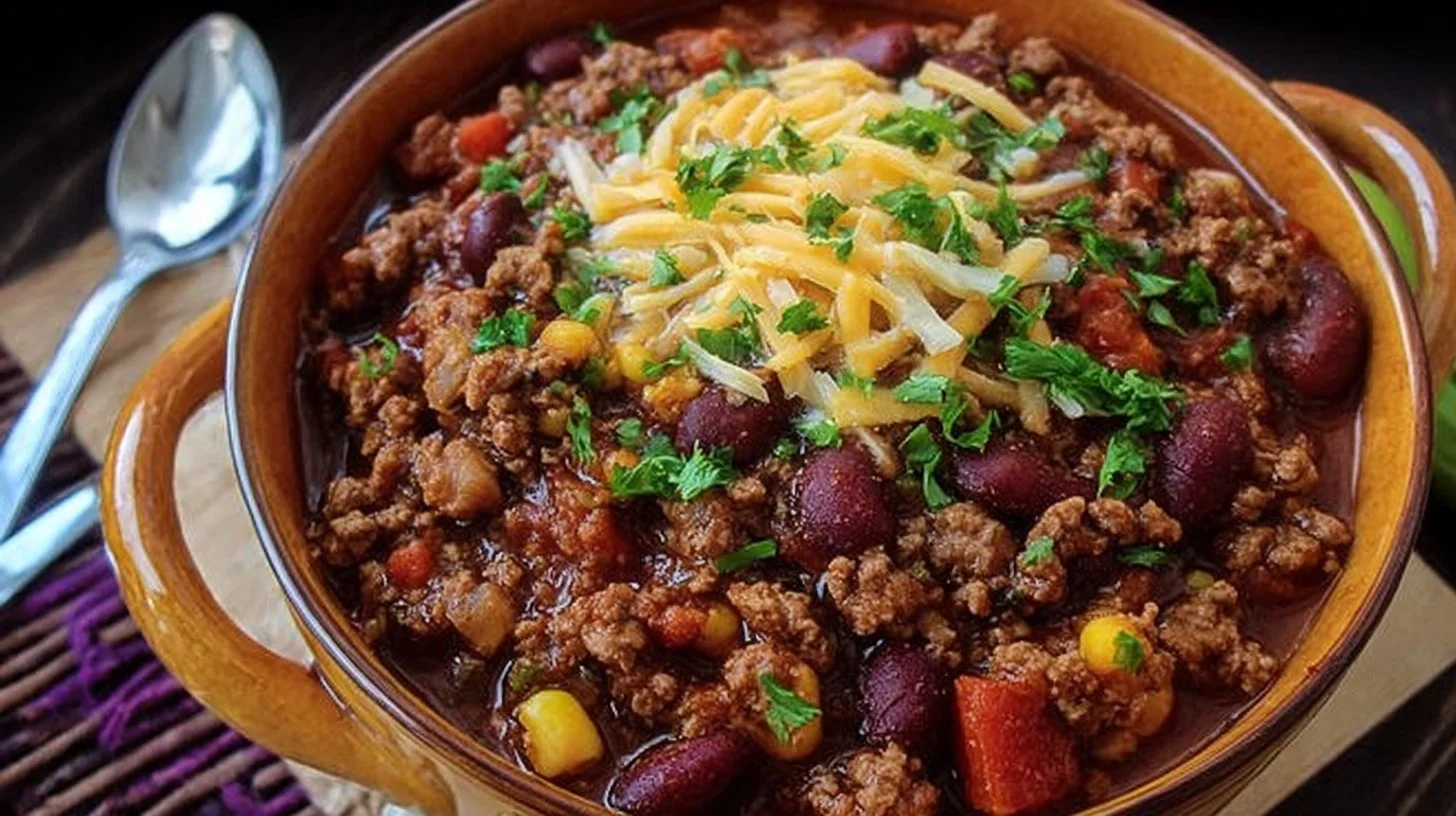 Crockpot Cowboy Casserole