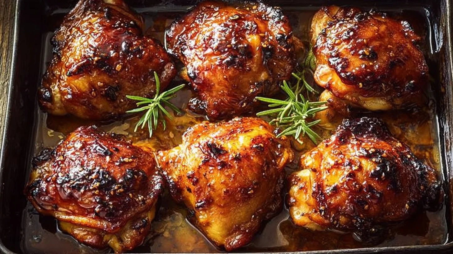 Easy Baked Boneless Chicken Thighs