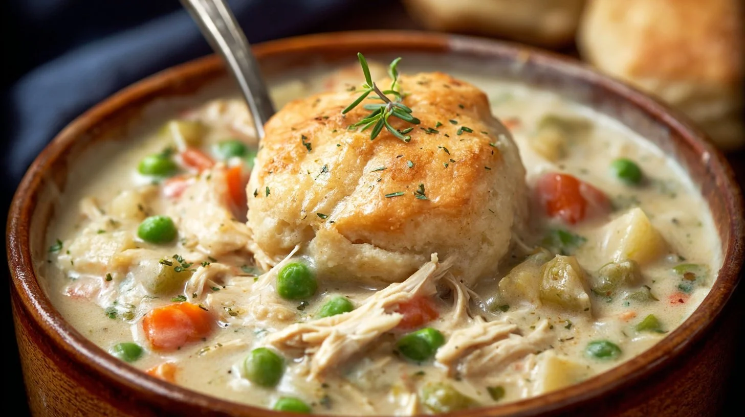 Easy Slow Cooker Chicken Pot Pie Soup for Cozy Family Dinners