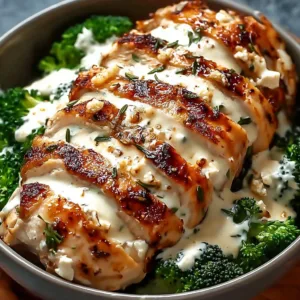 Grilled chicken broccoli bowls with vibrant vegetables and a tasty sauce.