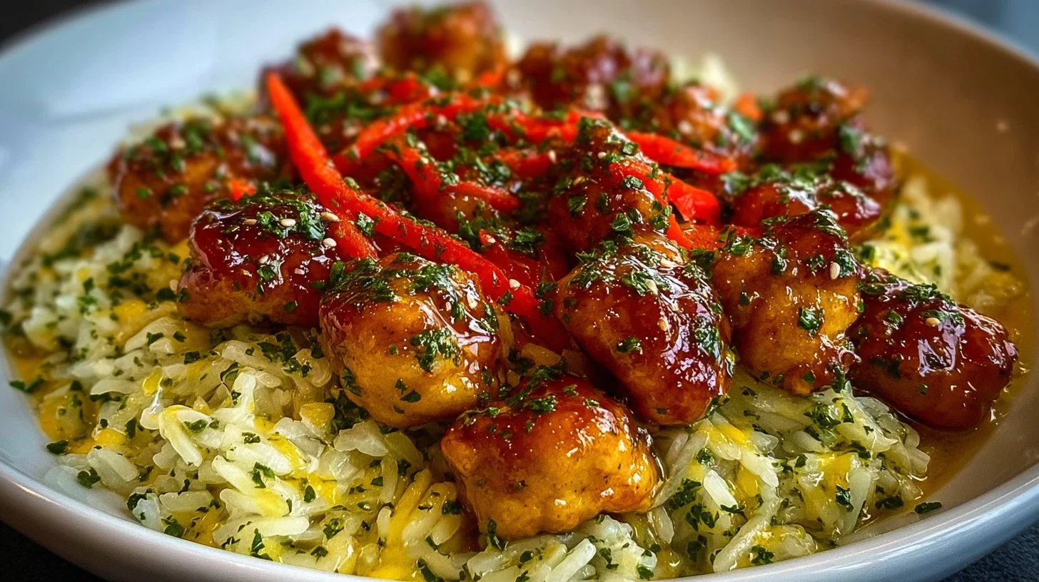Hot Honey Chicken Bowls with Sweet Heat