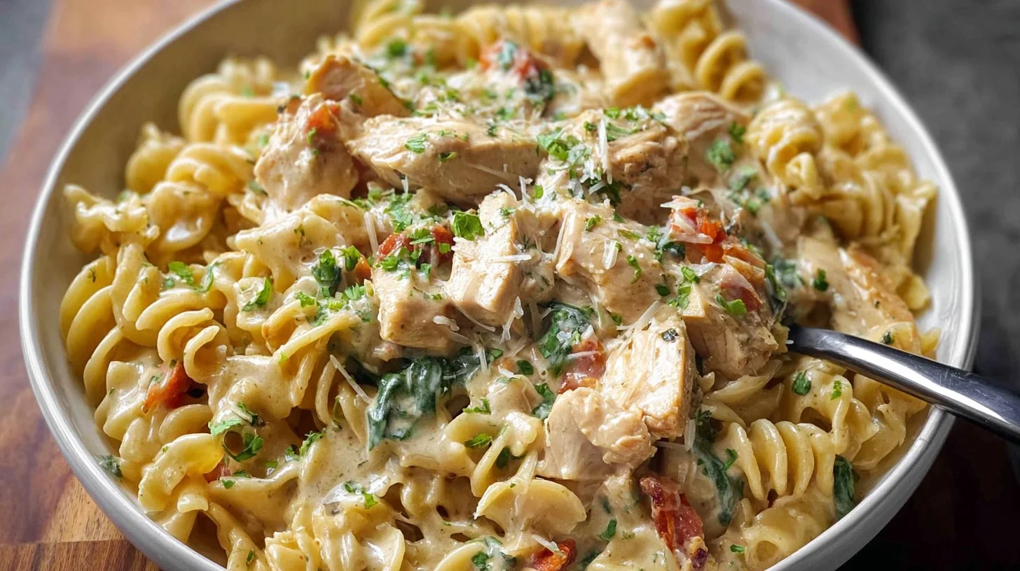 Instant Pot Tuscan Chicken Pasta – Creamy Weeknight Dinner Recipe