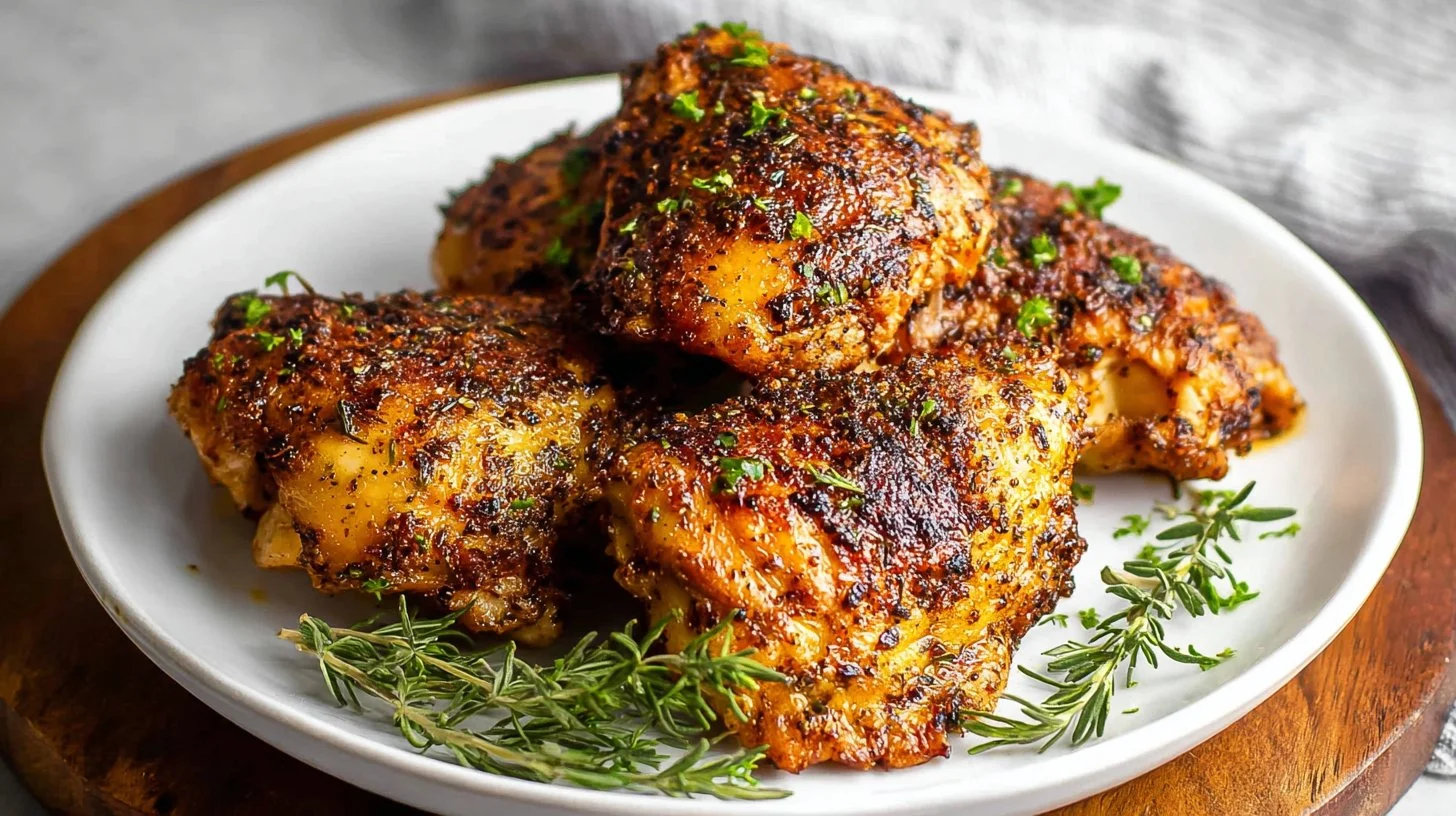 Juicy Oven Baked Skinless Chicken Thighs for an Easy Family Dinner
