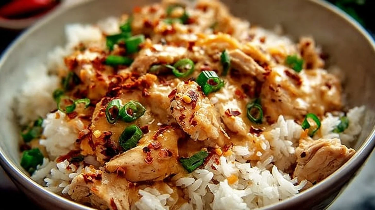 Smothered Chicken and Rice