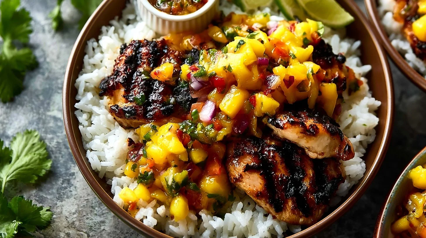Caribbean Chicken Bowl